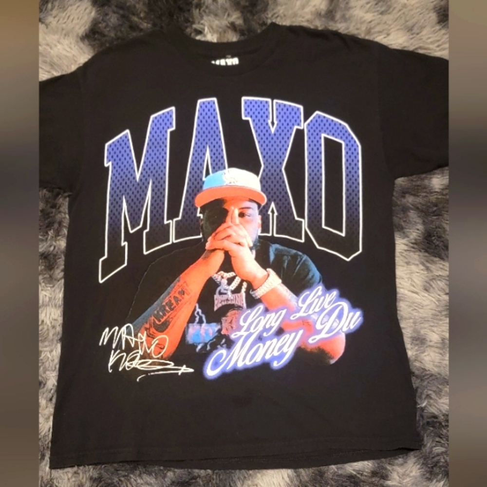 MAXO Kream Long Live Money Du‎ Tour 2023 Shirt Mens Large EUC